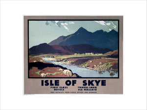 ‘Isle of Skye’, LNER poster, 1923-1947.