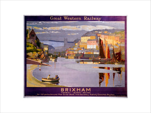 ‘Brixham’, GWR poster, 1923-1947.