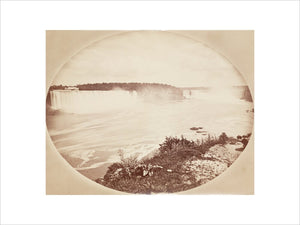 Niagara Falls from the Canadian side, c 1850-1900.
