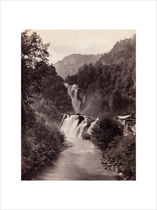Reichenbach Falls, Switzerland, c 1850-1900.