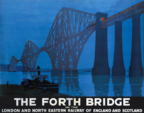 'The Forth Bridge', LNER poster, 1928.
