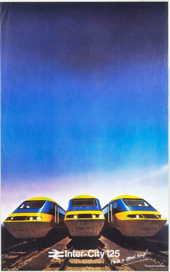 Inter-City 125, BR poster, 1979.