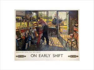'On Early Shift', BR poster, 1948.