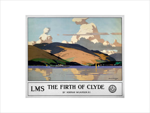 'The Firth of Clyde', LMS poster, 1925.