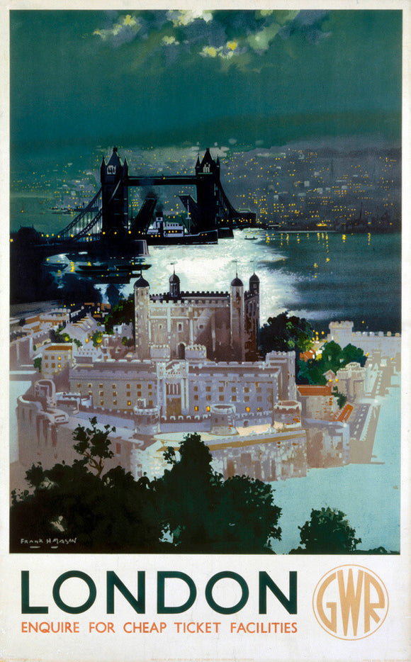 'London', GWR poster, 1938.