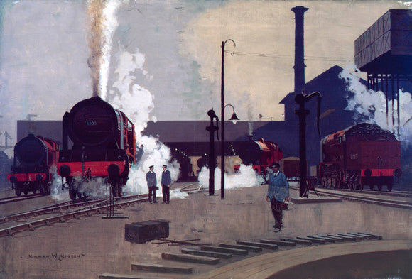 'Ready for the Road', original artwork for LMS poster, c 1930.