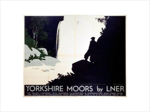 'Yorkshire Moors', LNER poster, 1923-1947.
