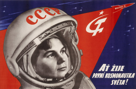 Valentina Vladimirovna Tereshkova, Russian cosmonaut, 1963.