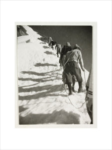 Mountain climbers, c 1925.