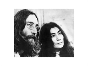 John Lennon and Yoko Ono, c 1970s.