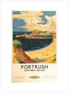 'Portrush', BR (LMR) poster, 1952.