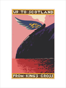 'Up to Scotland from King's Cross', LNER poster, 1923-1947.