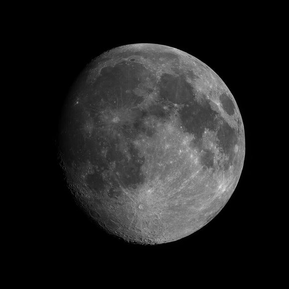 Resolution Moon - Waxing Gibbous Phase