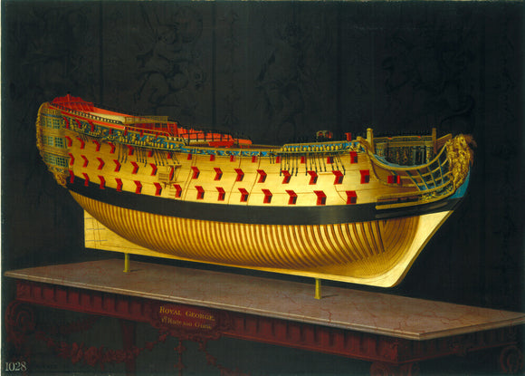 HMS 'Royal George', 1773-1775.