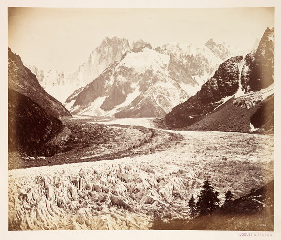'La mer de glace cremonia', about 1865