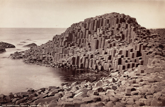 'The Honeycomb, Giant's Causeway', Northern Ireland, c 1850-1900.