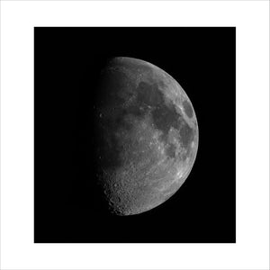 High Resolution Moon - Waxing Gibbous Phase