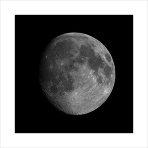 Resolution Moon - Waxing Gibbous Phase