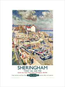 'Sheringham', BR poster, 1948-1965