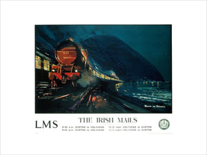 The Irish Mails', LMS poster, 1923-1947.