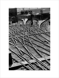 Lines of communication, railway lines at King's Cross