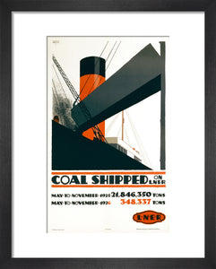 Poster, Coal Shipped on LNER