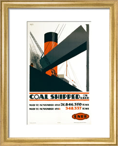 Poster, Coal Shipped on LNER