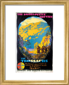 'The Booklovers' Britain: The Trossachs', LNER poster, 1927.