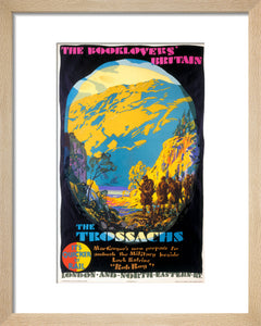 'The Booklovers' Britain: The Trossachs', LNER poster, 1927.