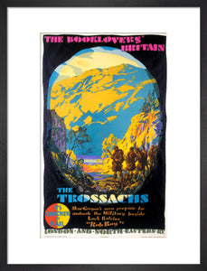 'The Booklovers' Britain: The Trossachs', LNER poster, 1927.