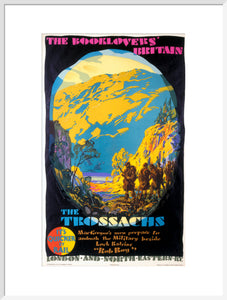 'The Booklovers' Britain: The Trossachs', LNER poster, 1927.
