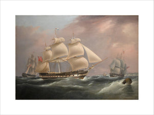 'East Indiaman Herefordshire', 1815.