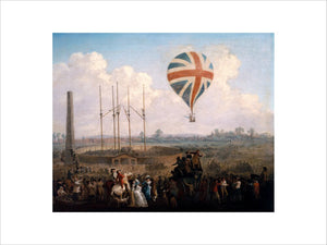 'Mr Lunardi's New Balloon', 29 June 1785.