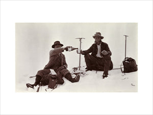 Two mountaineers, c 1910.