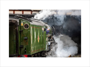 The iconic Flying Scotsman locomotive was crewed by an all-female team on International Women's Day, 8th March 2023.