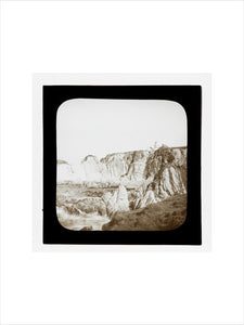 A magic lantern slide of Bull Point by Birt Acres, c. 1893.