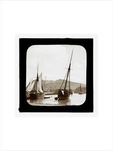 A magic lantern slide of Ilfracombe by Birt Acres, c. 1893.