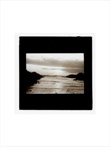 A magic lantern slide entitled 'Barrican, North Devon', by Birt Acres, 1893.