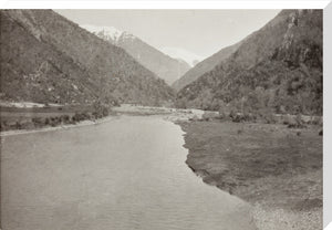 View from the Bridge over the Bzib, Looking Upstream