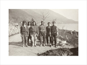 Workmen at Gagra