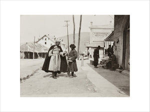 Black and white photograph entitled 'Near Gagri'