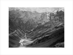 Landscape view of valley