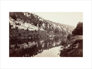 The River Wye, near Chepstow, Monmouthshire, Wales, c 1850-1900.