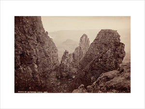 'Rocks at Quiraing, Skye', Isle of Skye, Scotland, c 1850-1900.