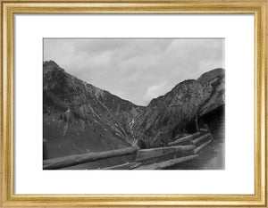 Landscape view of mountains