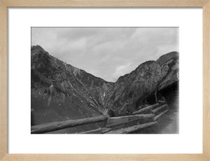 Landscape view of mountains