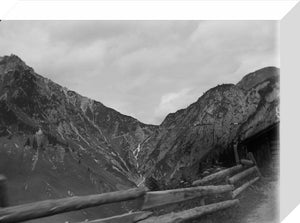 Landscape view of mountains