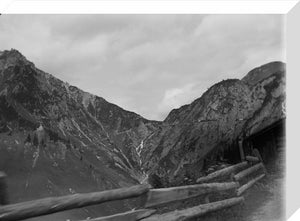 Landscape view of mountains