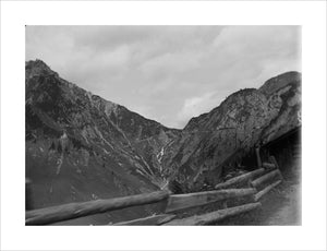 Landscape view of mountains
