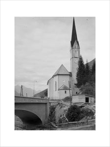 Landscape view of church